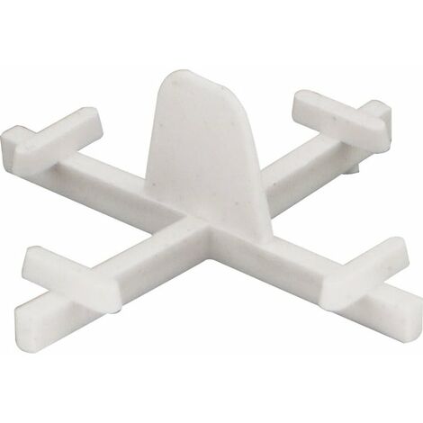 Lot de 100 croisillons récupérables 2 mm – Pour pose de carreaux rectifiés – Retrait facile pour joints optimaux – Outibat