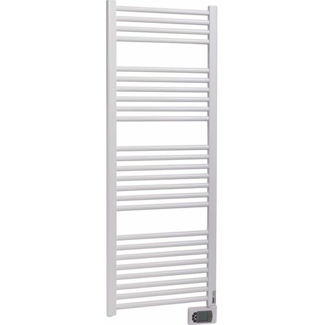 Irsap – Sèche-serviette électrique 750W – Résistance digitale programmable – Acier – IP44 – Accroché au mur – Dimensions 1322x500x30mm - PRM050G01A401NNN