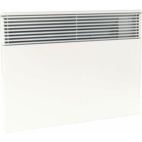Intuis – Convecteur mobile 1500W – Horizontal blanc avec détection fenêtre ouverte – Programmation avancée – M112115