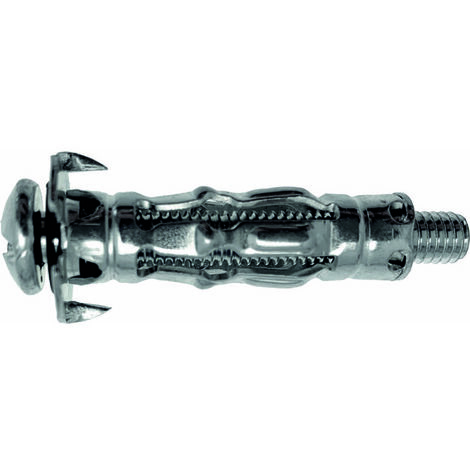Fischer – Cheville métallique pour corps creux 37mm – Kit de fixation facile pour béton armé – Vissage rapide en série