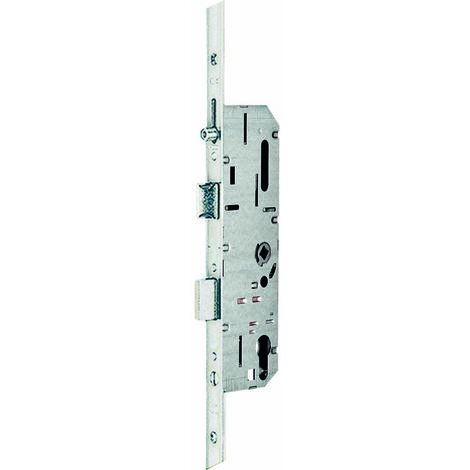 Vachette – Serrure à larder électrique 3 rouleaux – Coffre acier galvanisé – Entraxe 70 mm – Axe 50 mm – Sens gauche