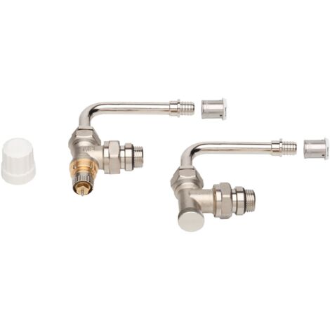 Danfoss – Raccord radiateur hydrocablé pour tube PER – À sertir 12 mm – Pression max 10 bar – Température max 120°C (1/4)