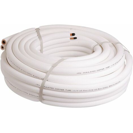 Couronne frigorifique double isolé - 20 M - 1/4 - 1/2