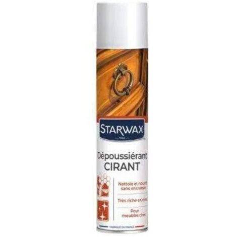 Dépoussiérant-cirant meubles Starwax - Aérosol 400 ml (1/8)