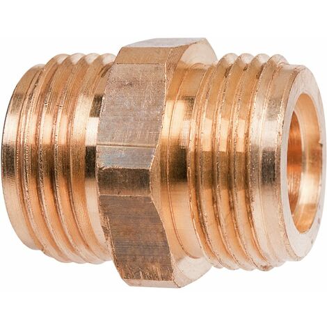 Favex – Raccord gaz à visser mâle/mâle 20 x 150 mm – Laiton pour butane et propane – Connexion robuste et durable