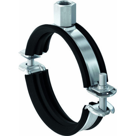 Fischer – Collier isophonique 110-119 mm – Acier zingué – Protection acoustique DIN 4109 – Installation rapide – 539459 - FRS 110-119