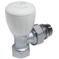 Giacomini – Robinet droit thermostatisable 20x27 – Tête thermostatique – Raccord 20x27 – R422X034