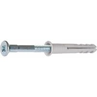 Fischer – Cheville à frapper 30 mm – Nylon pour béton et brique – Boîte de 100 pièces – Ancrage solide et rapide