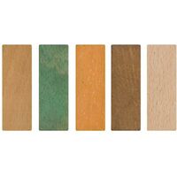 Cale de vitrage verte 70 x 25 mm – Sachet de 100 – Calage en fond de feuillure en bois traité – Goettgens