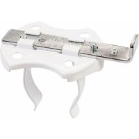 Support de fixation chauffage central pour radiateur fonte 4 à 6 branches – Écartement 200 mm – Vendu par 2 – Modèle MAXI GR – Ledin