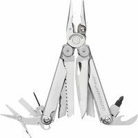 Coffret multi-outils 18 outils en acier inox – Outils ouvrables d'une seule main – Pince à sertir pour câble électrique – 10 cm – Leatherman