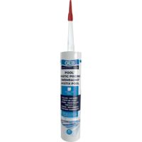 GEB – Mastic de fixation MS polymère neutre – Applicable sous l'eau – Résiste aux eaux de piscine – Pour joints d'étanchéité et colmatages