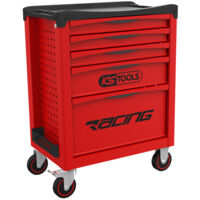 KS Tools - Servante d'atelier 5 tiroirs RACING - chariot d'ateleir - desserte d'atelier vide - 855.0005