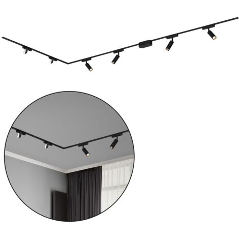 BRILONER - Système de rail Luxtrail LED Tracklight, Blanc