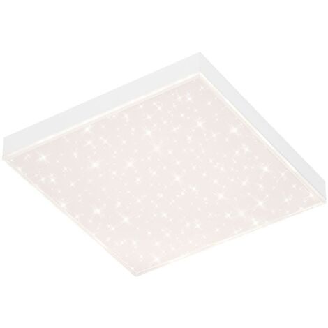 CCT LED Panel BRILONER LEUCHTEN FRAMELESS, 15 W, 1600 lm, IP20, blanc, plastique-métal, intensité lumineuse variable, avec télécommande, CCT, 29,5 x 29,5 x 6,1 cm (1/5)
