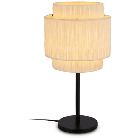 Lampe de bureau filaire, douille E27 avec interrupteur