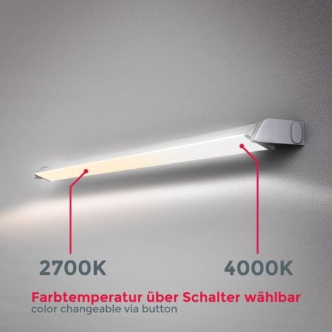 Réglette LED avec interrupteur changement de couleur Müller-licht