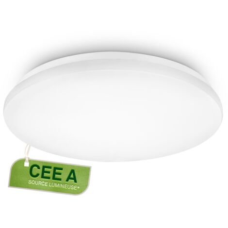 Plafonnier LED BRILONER 28cm Motif Floral - Lumière Blanc Neutre 4000K - Idéal Salon, Cuisine, Chambre