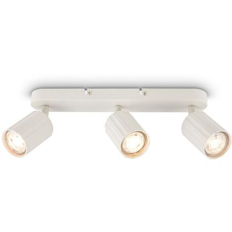 Spot de plafond Plafonnier Lampe de plafond Chambre coucher Pivotant 3 ampoules (1/5)