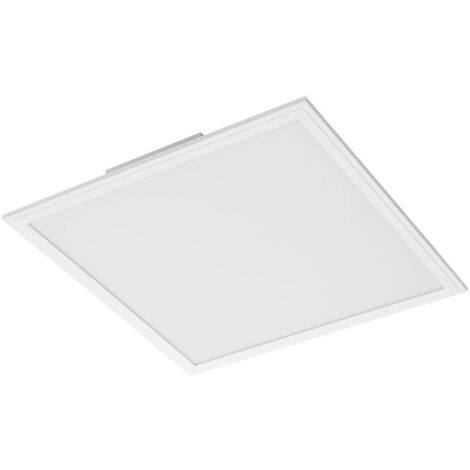 Panneau LED 24W 2400 Lm Avec Télécommande - Réglage Intensité Et Couleur - Pour Plafond Bureau, Magasin, Maison