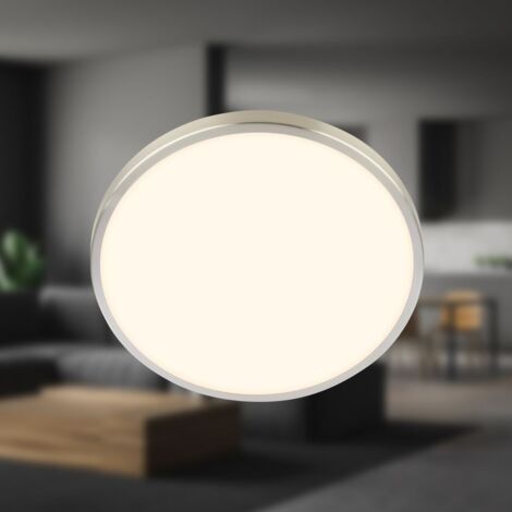 Briloner NOBRE Plafonnier LED, cache décoratif, lumière blanche chaude ...