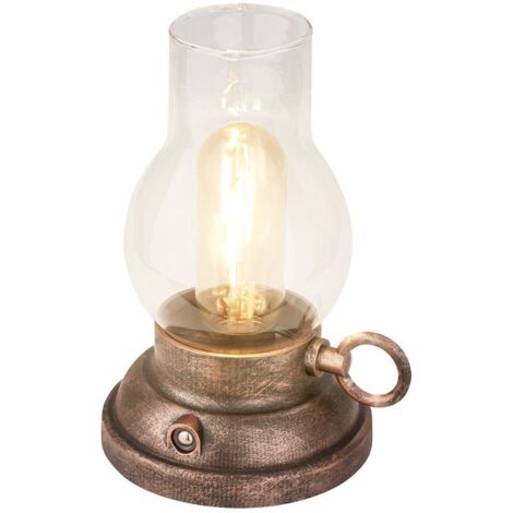 Lampe de table LED Lampe de table LED rechargeable Dimmable Sans fil Tactile Blanc chaud Terrasse