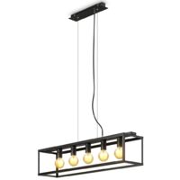 Plafonnier LED Fonction m moire orientable 64 W argent m tal-plastique Briloner