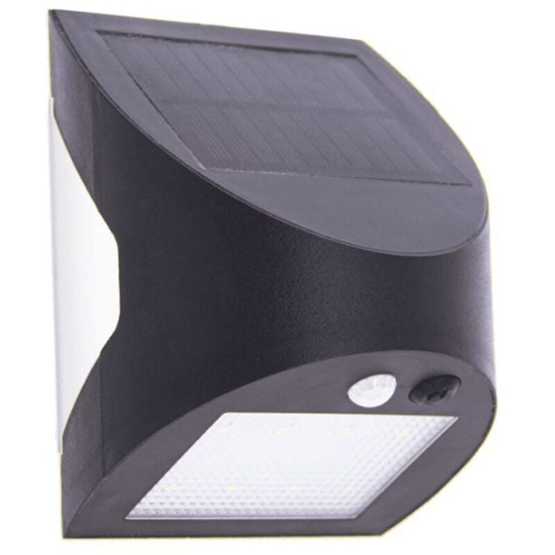 Xanlite - Applique murale hybride Solaire / USB, 350 Lumens, IP54, 3 modes d'éclairage, 10h d'autonomie - APSAR300D2SV23