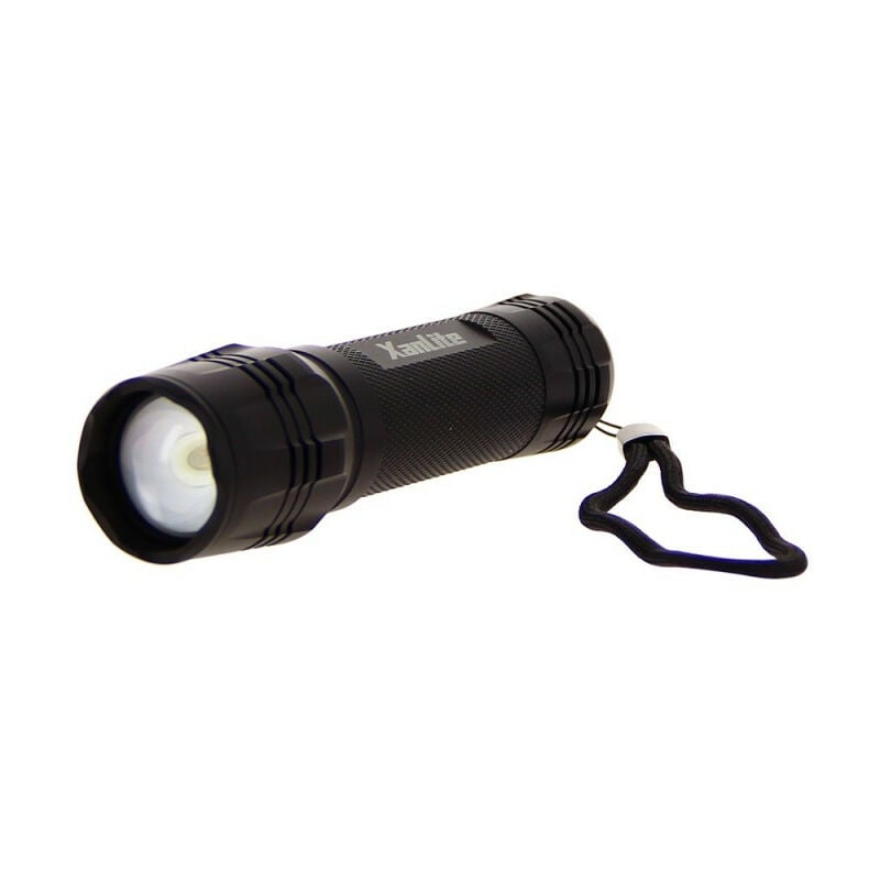 Lampe de poche LED noire 5 W XANLITE