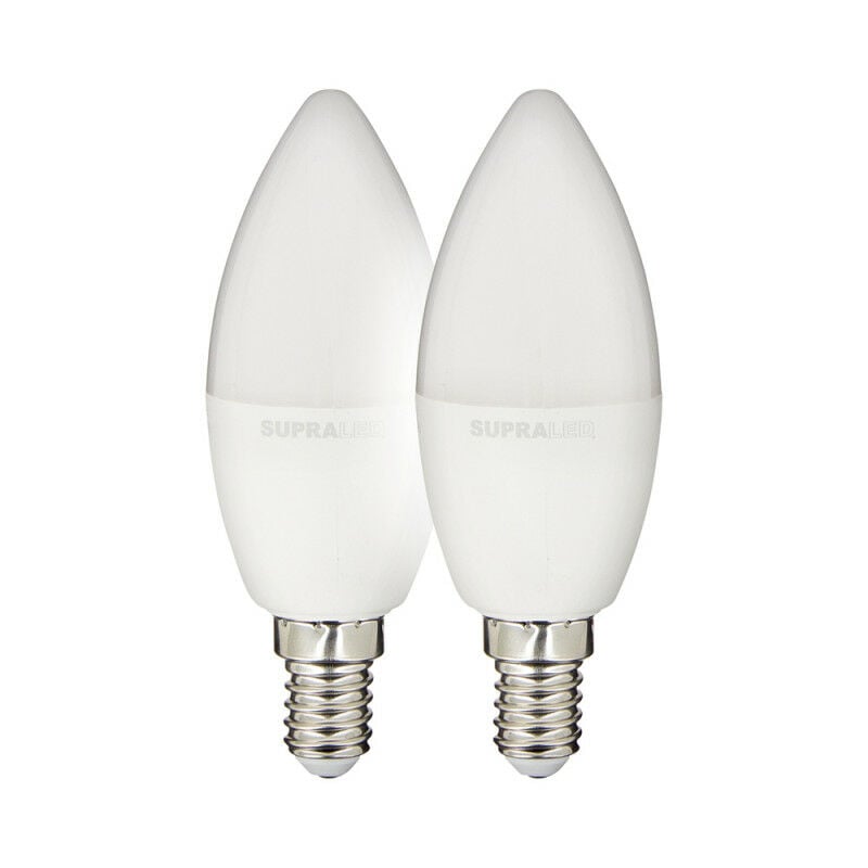 Ampoule led, flamme, E14, 250lm = 25W, blanc neutre, LEXMAN