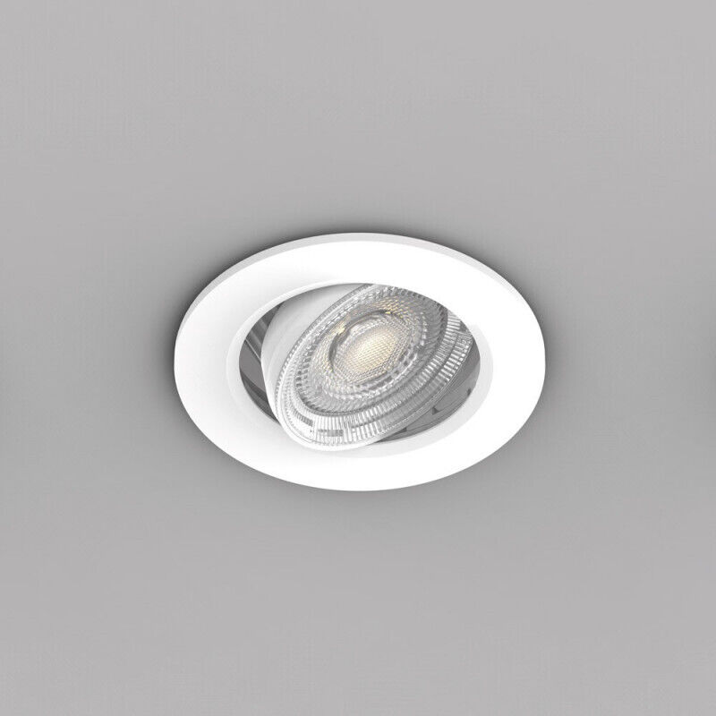 Lot De 4 Spots LED Encastrables Complets - 5W (équivalent 50W), Lumière Blanc Neutre, Neufs