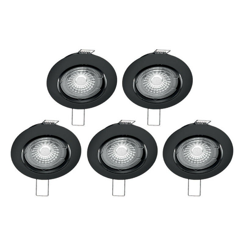Lot x5 Ampoules LED spot avec culot standard GU10, conso. de 4,8W