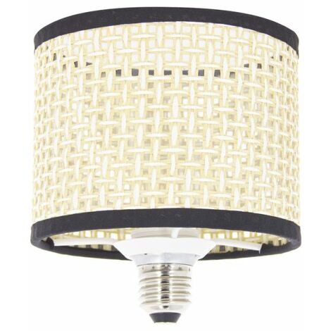 Xanlite - Ampoule Filament LED déco Abat-jour Osier tressé, culot E27, conso. 3,5W, 210 lumens, Blanc chaud - RFDE200NT (1/5)