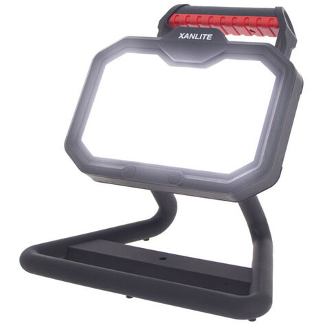 Xanlite - Projecteur LED IP54, 2300 lumens, orientable, 3 modes, 10h autonomie, Blanc froid, rechargeable USB-C - PRAR20WRV23