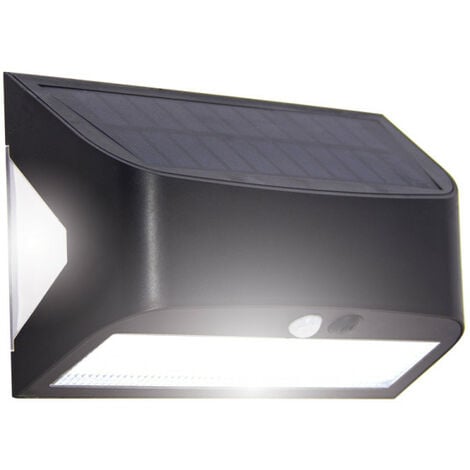 Xanlite - Applique murale hybride Solaire / USB, 700 Lumens, IP54, 3 modes d'éclairage, 10h d'autonomie avec détecteur de mouvement - APSAR600D2SV23