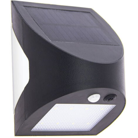 Xanlite - Applique murale hybride Solaire / USB, 350 Lumens, IP54, 3 modes d'éclairage, 10h d'autonomie - APSAR300D2SV23