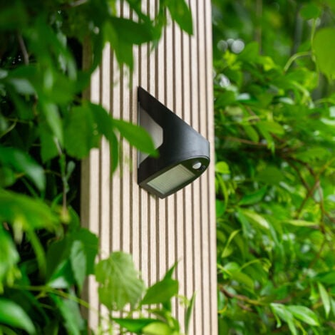 Xanlite - Applique murale hybride Solaire / USB, 350 Lumens, IP54, 3 modes d'éclairage, 10h d'autonomie - APSAR300D2SV23