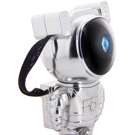 Xanlite - Veilleuse projecteur LED SilverLite, finition chromée, rechargeable USB, câble 100 cm - SILVERLITE