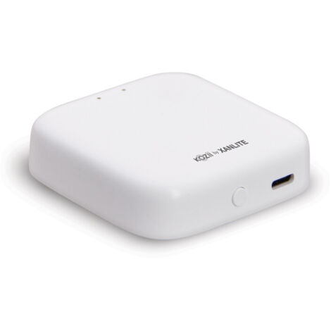 Passerelle multi-protocoles radio connectée pour thermostats – Protocoles Zigbee, Z-Wave, Wi-Fi – Dimensions 100x100x25mm – KPAS01 – Kozii