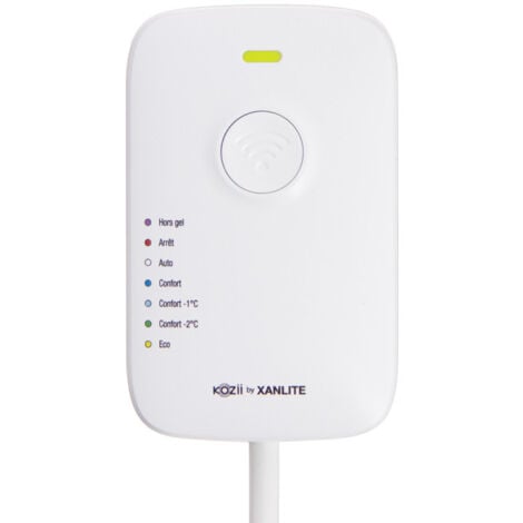 KOZii - Boîtier de pilotage connecté pour radiateur électrique (Système thermostats connectés) - KZBOTHELEPA