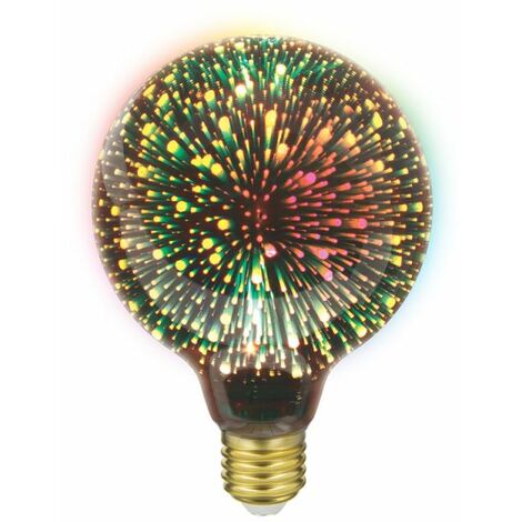 Ampoule LED XXL Cobble série Pastel, couleur Rêve (Dream), filament spirale  4W 100Lm E27 2200K Dimmable