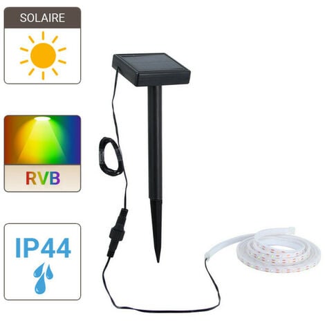 Xanlite - Balise strip LED solaire - 3 m RVB - - LSBK3SOLARRVB