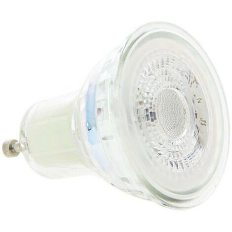 Ampoule LED spot, culot GU10, consommation de 5W pour une équivalence de  50W, intensité lumineuse de 345 lumens, lumière blanc c