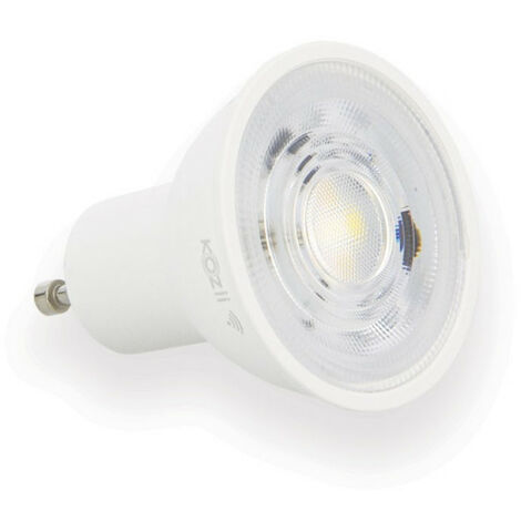 KOZii - Pack de 2 Ampoules LED connectées KOZii, multi-blancs (2700 à 6500 kelvins), GU10 Spot 5W cons. Variation de luminosité - PACK2KG50SCCT