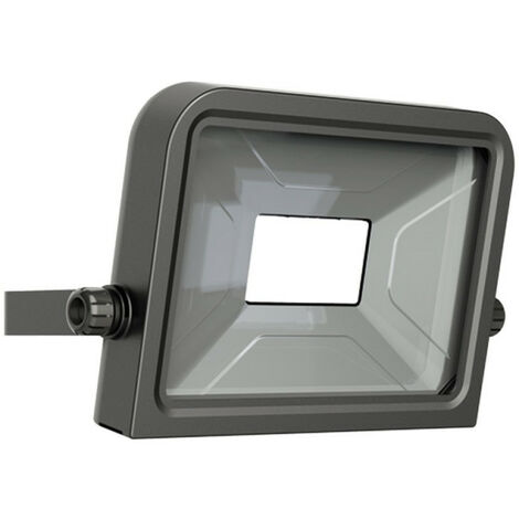 Projecteur mural noir LED IP44 avec détecteur de mouvement, 2600 Lumens,  conso. 30 W, Blanc froid