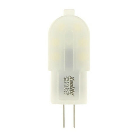 Ampoule LED capsule Philips 1,7W substitut 20W 205 lumens blanc chaud 2700K  12V G4