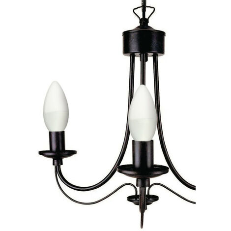 SupraLED - Pack de 2 Ampoules LED (Flamme), culot E14, conso. 2,8W (eq. 25W), 250 lumens, blanc chaud - PACK2LV250F