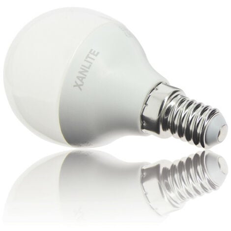 Ampoule LED (P45) Silver, culot E14, 3,8W cons. , lumière blanc chaud