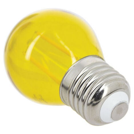 Ampoule LED P45, culot E27, 2W conso., lumière Lumière jaune