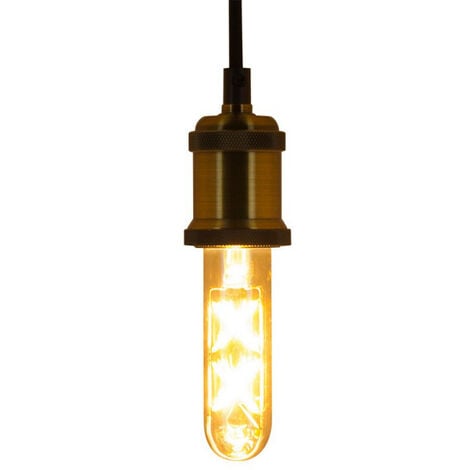 Ampoule LED (T185) Tube / Vintage, culot E27, 4W , lumière blanc chaud